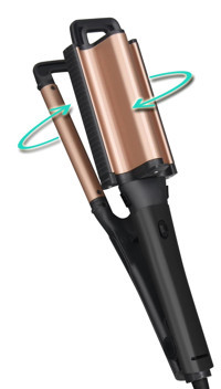 Shibowavy 2İn1 Wag Maşa 16 mm Bukle - Dalga Seramik Wag Saç Maşası