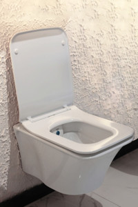 Turkuaz Cerastyle Ibiza 44.5 cm Seramik Kanalsız Arkadan Çıkışlı Gömme Asma Klozet Beyaz