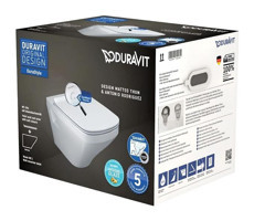 Duravit Durastyle 40 cm Seramik Kanalsız Arkadan Çıkışlı Asma Klozet Beyaz