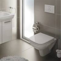 Vitra Smooth Flush 55 cm Seramik Kanallı Arkadan Çıkışlı Gömme Asma Klozet Beyaz