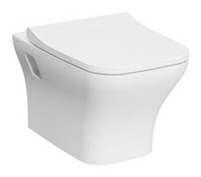 Vitra Smooth Flush 54 cm Seramik Kanallı Arkadan Çıkışlı Gömme Asma Klozet Beyaz