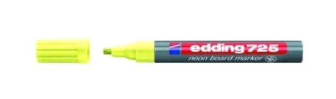 Edding E-725 Tekli Standart Silinebilir Sarı Tahta Kalemi