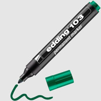 Edding 103 10'lu Standart Silinebilir Yeşil Tahta Kalemi
