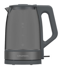 Grundig 6440 Paslanmaz Çelik 1.7 lt 2200 W Klasik Gri Kettle