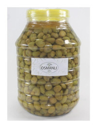 Osmanlı Fıstıkçılık El Kırma Kaya Tuzlu Yeşil Zeytin Pet Kavanoz 5 kg