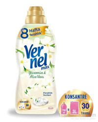 Vernel Max Konsantre Yasemin 30 Yıkama Yumuşatıcı 750 ml