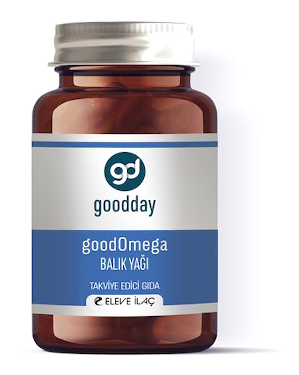 Goodday Aromasız Omega 3 Kapsül 1000 mg 60 Adet