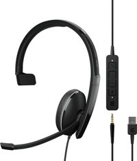 Sennheiser Adapt 135 Silikonlu Mikrofonlu 3.5 mm Jak Siyah Kablolu Kulaklık