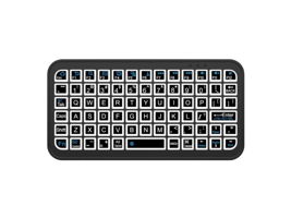 Torima M7 Türkçe Q RGB Wireless 76 Tuşlu Kablosuz Siyah Normal Klavye