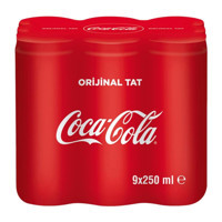Coca Cola Kutu Kola 9x250 ml