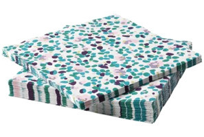 Ikea Tacksamhet Desenli Kağıt Peçete 30'lu