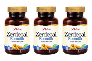 Balen Zerdeçal Ekstrakt Zerdeçal Yetişkin Vitamin 3x60 Adet Kapsül