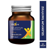 Lifextra Selenyum Aromasız Yetişkin Vitamin 60 Adet Tablet