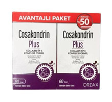 Orzax Cosakondrin Plus Aromasız Yetişkin Vitamin 2x60 Adet Tablet