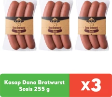 Pınar Dana Bratwurst Uzun Dana Sosis 3x255 gr