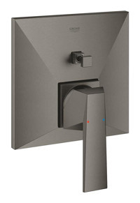 Grohe 24072AL0 Pirinç Aç Kapa Ankastre Kare Banyo Bataryası Siyah