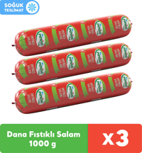 Pınar Fıstıklı Dana Macar Salam 3x1 kg