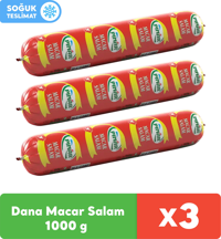 Pınar Sade Dana Macar Salam 3x1 kg