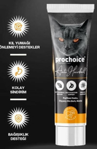Prochoice Tüy Yumağı Önleyici Kedi Vitamini Macun 100 gr