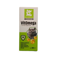 Nanbell VitOmega Multivitamin Gelişim Destekleyici Yavru-Yetişkin Kedi Vitamini Sıvı 100 gr