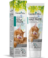 Garden Mix Malt Paste Tüy Yumağı Önleyici Yavru-Yetişkin Kedi Vitamini Macun 2x100 gr
