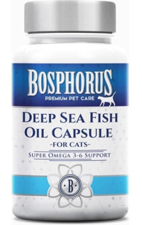Bosphorus Balık Yağı Multivitamin Gelişim Destekleyici Yetişkin Kedi Vitamini 50 Tablet