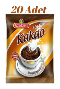 Altıncezve Sütlü Kakao Sıcak Çikolata 250 gr 20'li