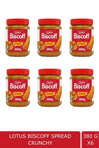 Lotus Biscoff Spread Crunchy Bisküvi Kreması 6x380 gr