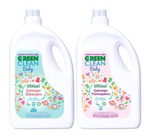 U Green Clean Baby Lavanta Yağlı 2.75 lt Sıvı Çamaşır Deterjan + U Green Clean Baby 2.75 lt Yumuşatıcı