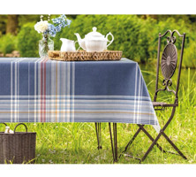 Madame Coco Farrant Polyester 140x140 cm Kare Masa Örtüsü Lacivert