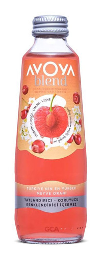 Avoya Blend Limon-Vişne Maden Suyu 6'lı 250 ml