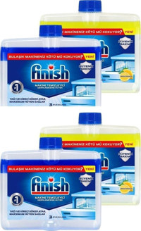 Finish Bulaşık Makinesi Temizleyici 4x250 ml
