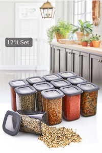 Veliday Foly Poli Kare Plastik 12'li