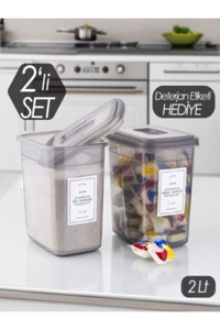 Veliday Dikdörtgen Plastik 2'li