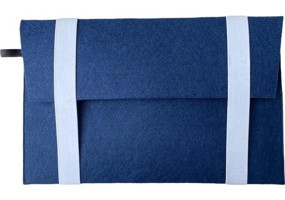 Handmadex 16 inç Polyester Kılıf Laptop Çantası Lacivert