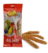 Quik Papispet Kabuklu Darı Vitaminli Kuş Yemi 5 x 120 gr