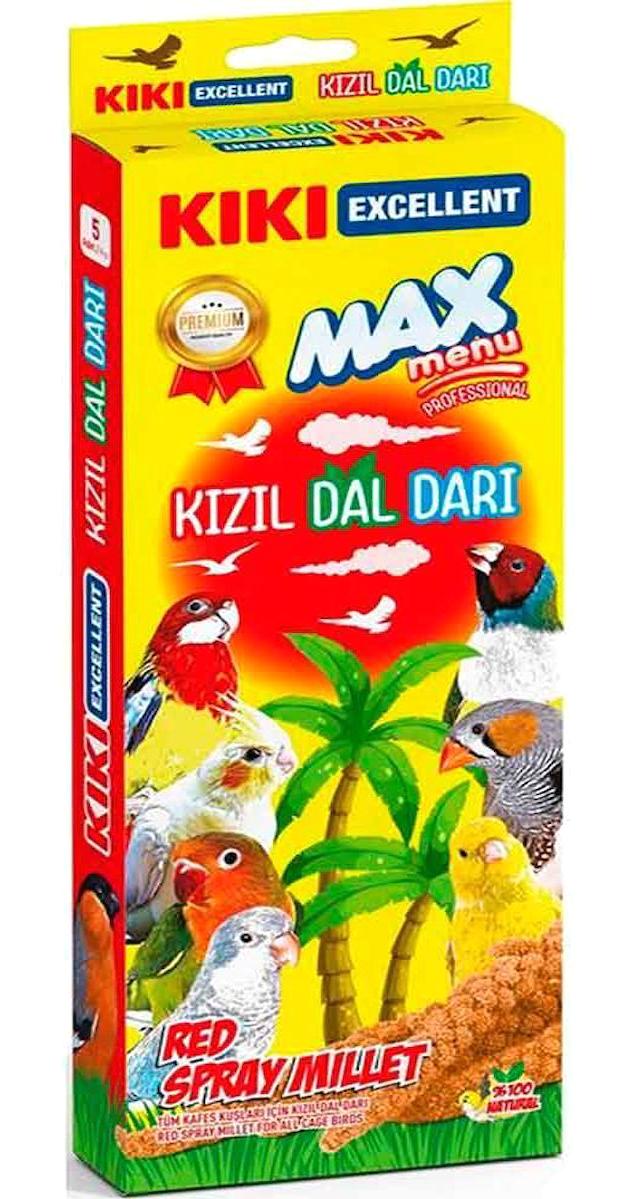 Kiki Excellent Max Menü Kabuklu Darı Vitaminli Standart Kuş Yemi