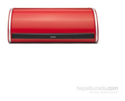 Brabantia Passion Sürgülü Kapaklı Kırmızı Ekmek Kutusu