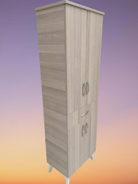 Bengi Ticaret 18182 4 Kapaklı 5 Raflı Çok Amaçlı Dolap Cordoba 180x56x35 cm