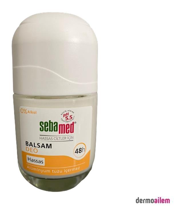 Sebamed Balsam Deo Pudrasız Ter Önleyici Antiperspirant Roll-On Kadın Deodorant 50 ml