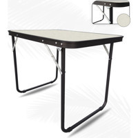Wandersoul 70 cm x 50 cm Dikdörtgen Mdf Gri Kamp Masası