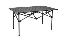 Begin Power 95 cm x 50 cm Çantalı Dikdörtgen Metal Siyah Kamp Masası