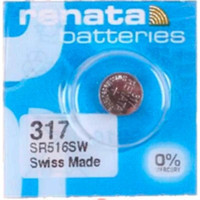 Renata SR516SW 1.55 V Düğme Pil Tekli