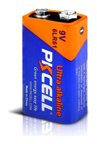Pkcell 6LR61 9 V Kare Pil Tekli