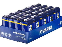 Varta 9 V Alkalin Pil 20'li
