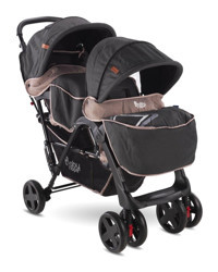 Babyhope 360 Derece Dönebilen İkiz Puset Bebek Arabası
