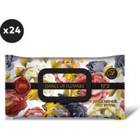 Dex Dance Of Flowers 50 Yaprak 24'lü Paket Islak Mendil