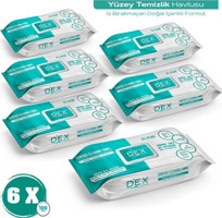Dex Clean 100 Yaprak 6'lü Paket Yüzey Temizlik Havlusu