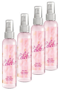 Avon Celebre Çiçeksi Vucüt Spreyi 4x100 ml