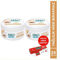 Arko Badem Sütü Tüm Cilter El Kremi 2x300 ml